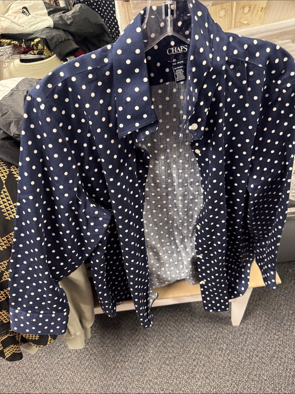 Chaps button down xl // 060379